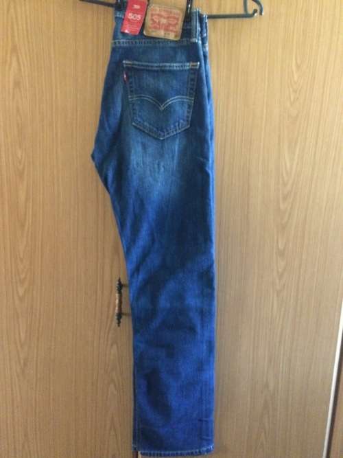 Levi's 505 Regular Mens Blue Jeans W30 L32