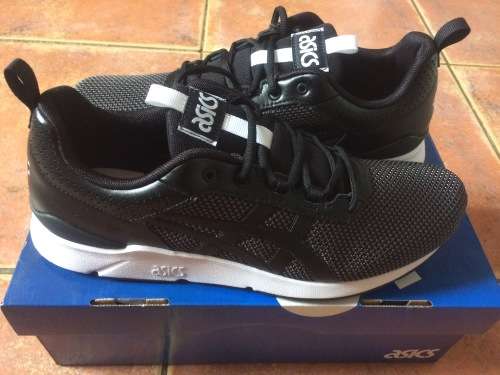 Asics Mens Gel Lyte Runner Sneakers Black UK 8