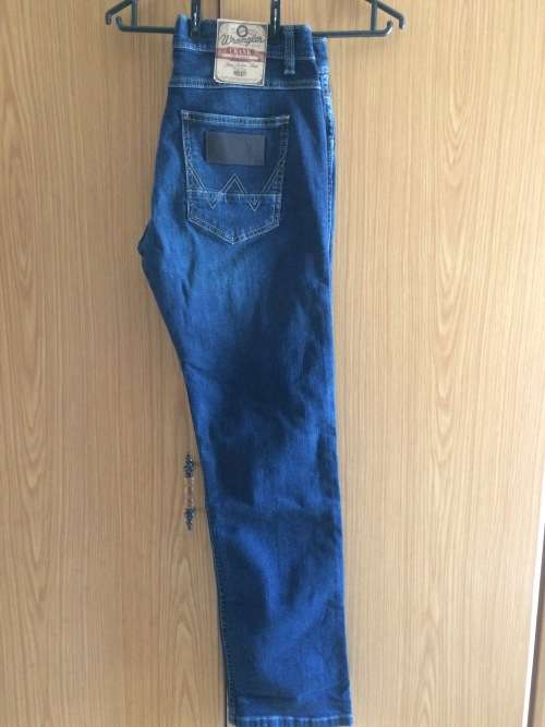 Wrangler Crank Low Straight Blue Jeans W30 L32