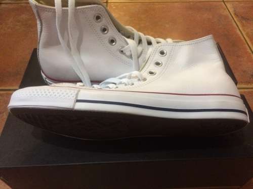 Converse Hi White UK 7