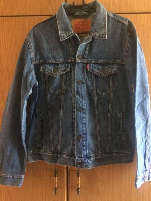 Levi's Mens Denim Trucker Jacket Medium Stonewash Medium