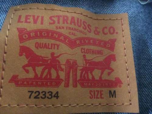 Levi's Mens Denim Trucker Jacket Medium Stonewash Medium