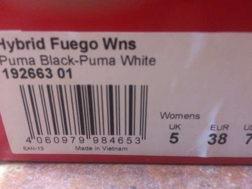 Puma Women`s Hybrid Fuego UK 5