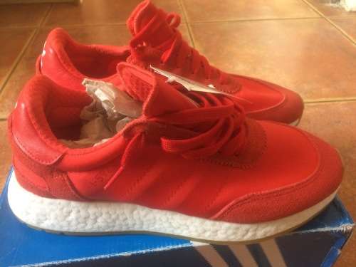 Adidas Mens I-5923 Red Sneaker UK 8