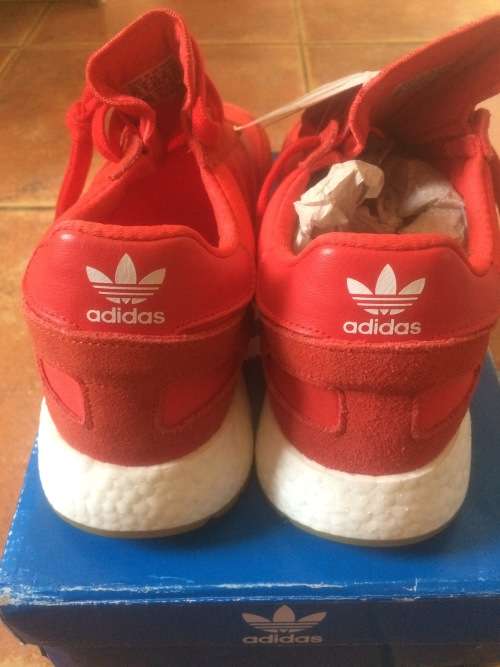 Adidas Mens I-5923 Red Sneaker UK 8