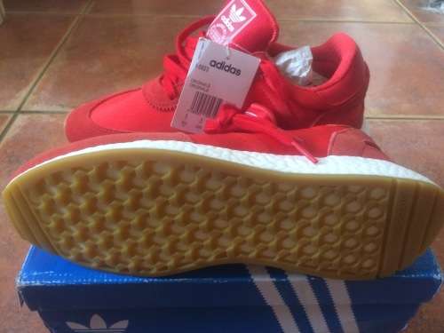 Adidas Mens I-5923 Red Sneaker UK 8