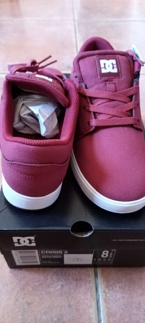 DC Men`s Crisis 2 Rio Red Sneaker UK 8