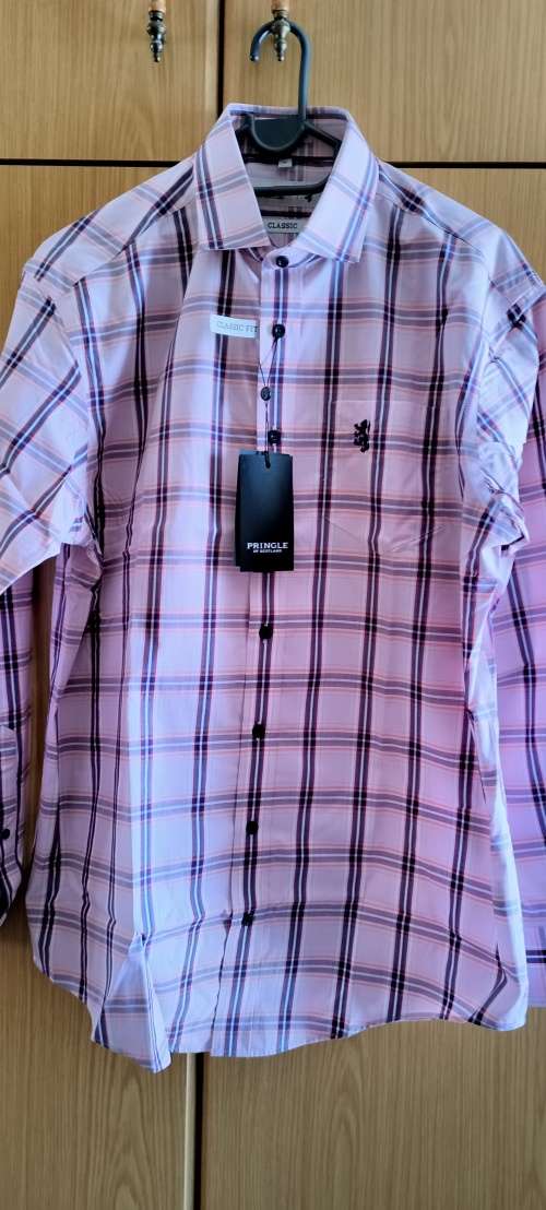 PRINGLE OF SCOTLAND Long Sleeve Classic Shirt XL