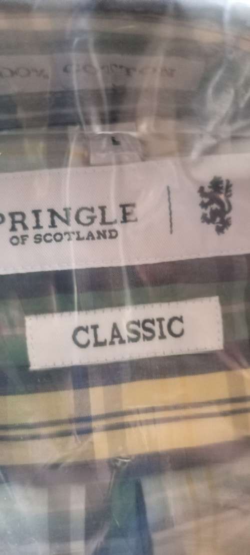 PRINGLE OF SCOTLAND Long Sleeve Classic Shirt L