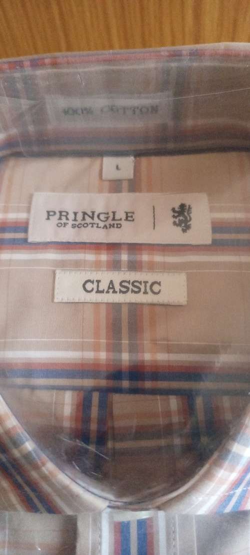 PRINGLE OF SCOTLAND Long Sleeve Classic Shirt L