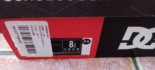 DC Men`s Pure Skate Sneaker UK 7