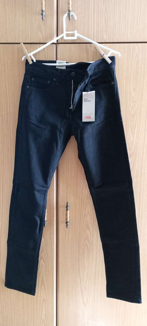 Levi`s 510  Skinny Men`s Jeans Black W34 L32