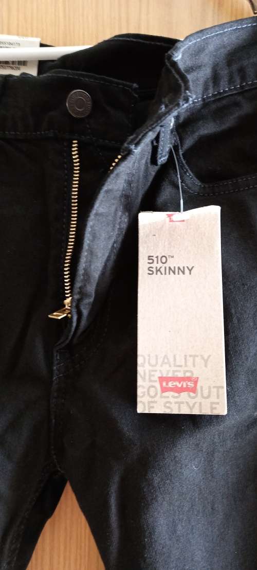 Levi`s 510  Skinny Men`s Jeans Black W34 L32