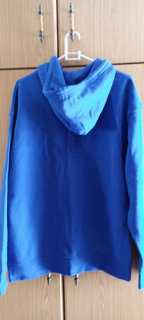 Levi`s Men`s Relaxed Graphic Hoodie Blue Large