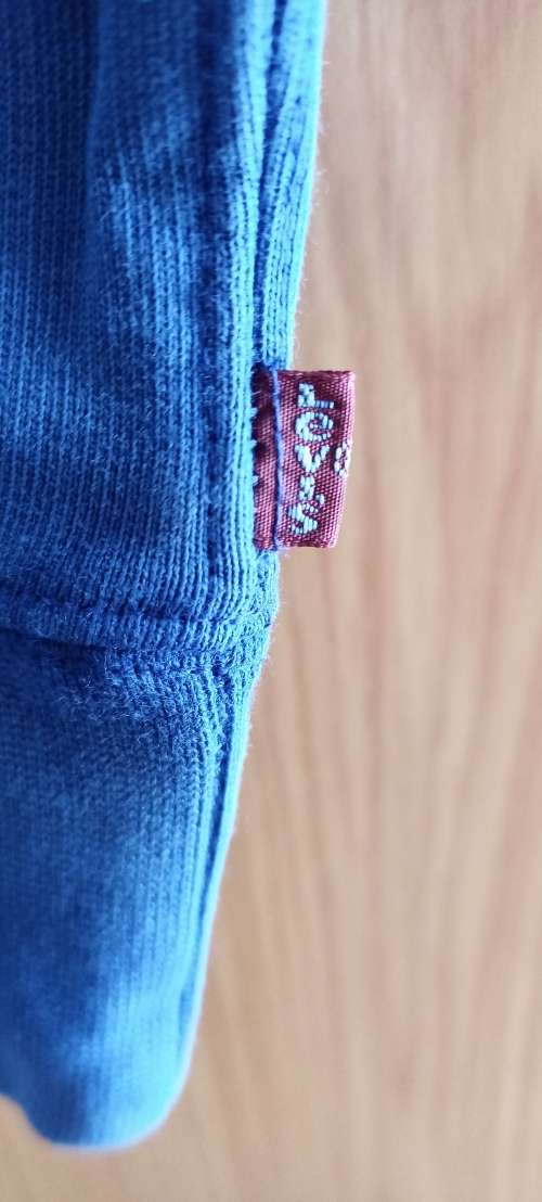 Levi`s Men`s Relaxed Crewneck Sweatshirt Blue Large