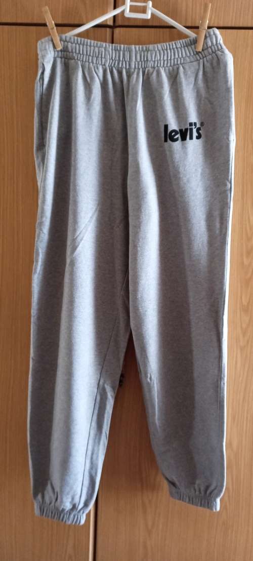 Levi`s Men`s Sweatpants Grey Medium