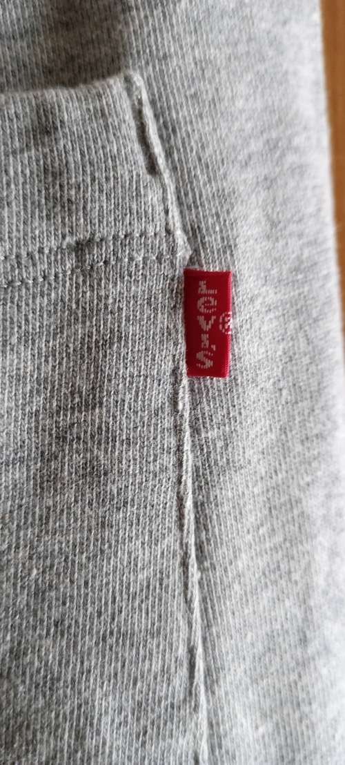 Levi`s Men`s Sweatpants Grey Medium