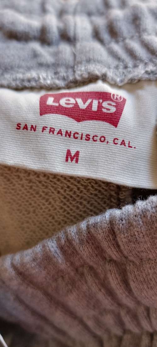 Levi`s Men`s Sweatpants Grey Medium