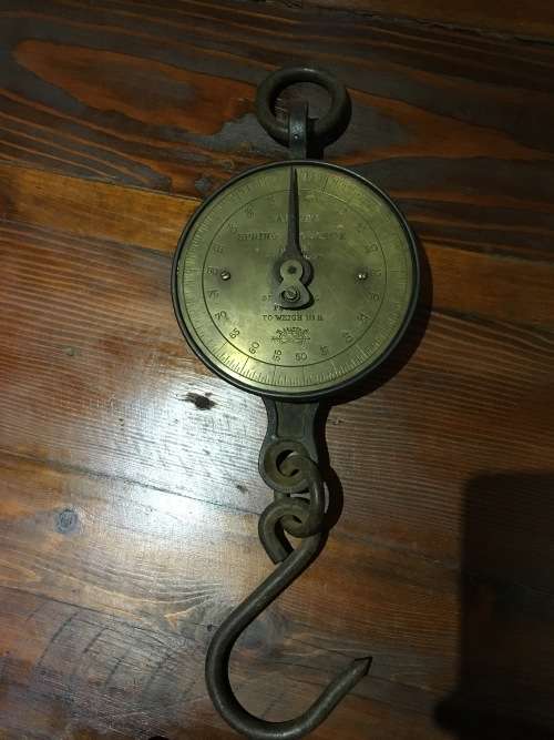 Brass Salter`s Scale No 20
