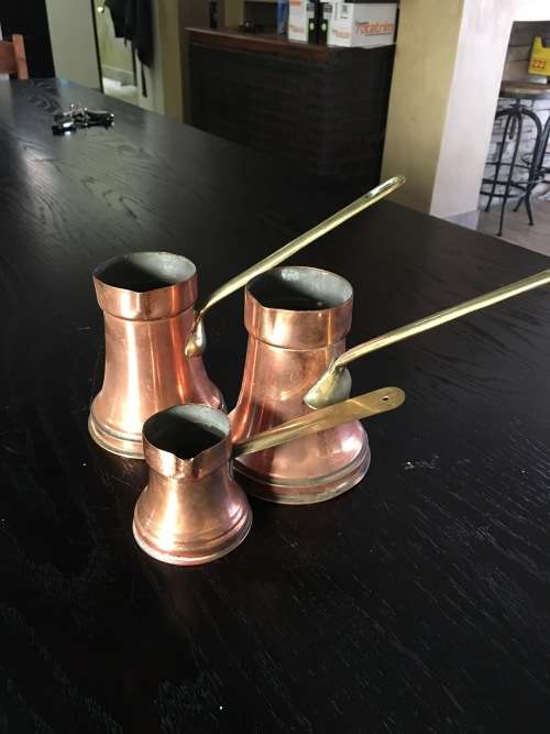 Copper and Brass Cups