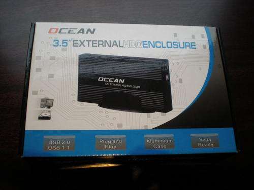 3.5" External Hard drive Enclosure (SATA)