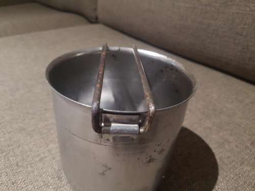 32 BATTALION 'CANECA' STAINLESS COOKING POT