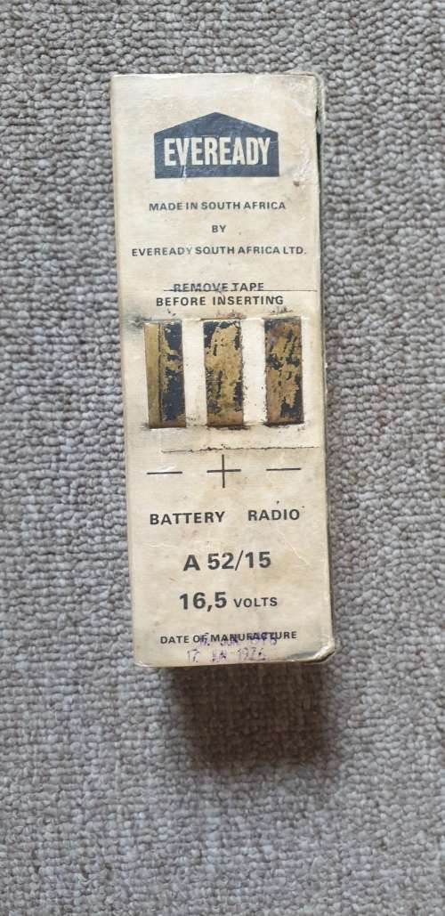 SADF PATROL RADIO BATTERY