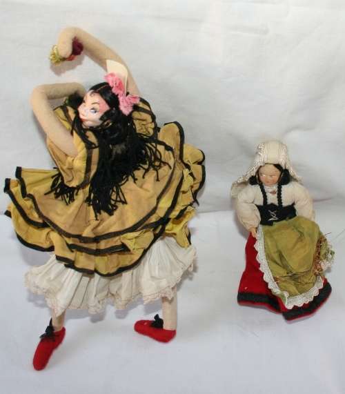 TWO MAGNIFICENT VINTAGE/ANTIQUE DOLS BEAUTIFUL