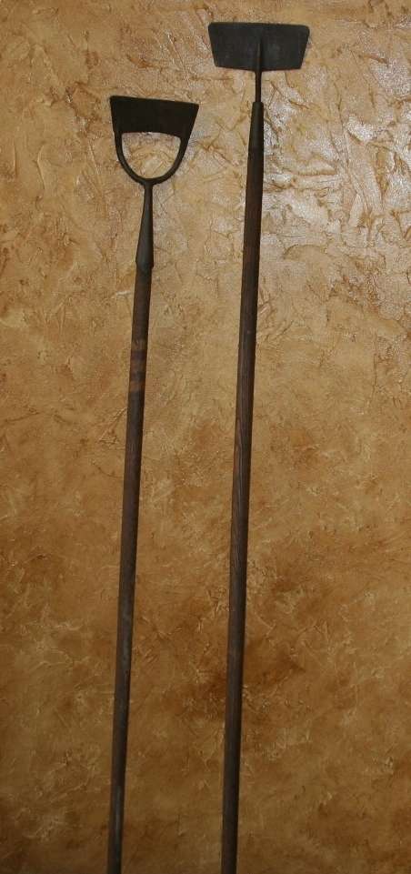 TWO STUNNING VINTAGE HOE'S - IT MAKE AMAZING DECOR IN YOUR HOUSE!!!