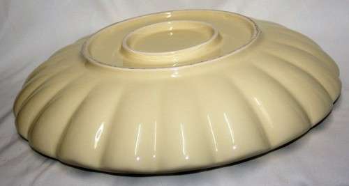 ABSOLUTLEY GORGEOUS LARGE SALAD BOWLS WITH WHOLES TO PUT WATER IN AND FLOWERS ALL AROUND