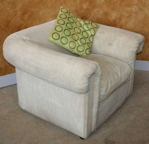 A VERY COMFORTABLE GRAFTON EVEREST SOFA CHAIR FOR THAT SPECIAL CORNER THAT NEEDS A BIT OF STYLE