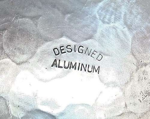 A GORGEOUS ENGRAVED ALUMINUM DESIGNED FRUIT/SALLAD/SERVING BOWL - MARVELOUS!!!