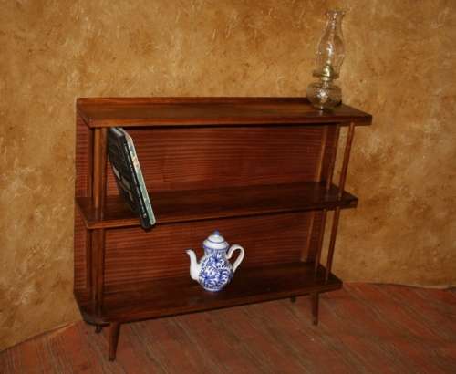 A MAGNIFICENT VINTAGE SHELF 1960'S STYLE WITH STUNNING SPINDELS BOTH SIDES!!!