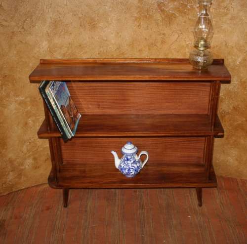 A MAGNIFICENT VINTAGE SHELF 1960'S STYLE WITH STUNNING SPINDELS BOTH SIDES!!!