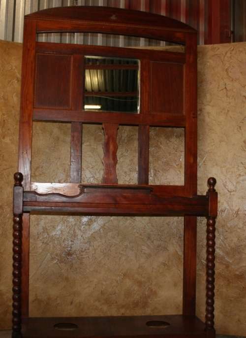 ABSOLUTELY EXQUISITE VICTORIAN STYLE LARGE HAT/HALL STAND WITH STUNNING BARELY TWIST (BUNN) DETAIL