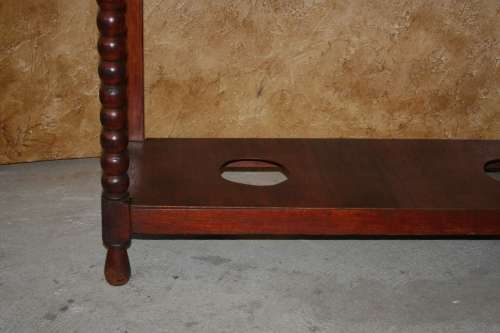 ABSOLUTELY EXQUISITE VICTORIAN STYLE LARGE HAT/HALL STAND WITH STUNNING BARELY TWIST (BUNN) DETAIL