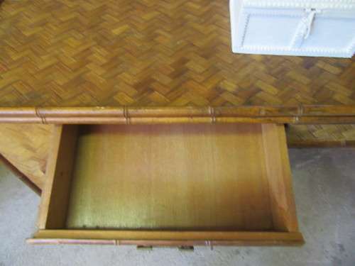 CARIBBEAN STYLE SIDE SERVER STUNNING WEAVED CANE - PERFECT FOR TH ISALND FEEL -STUNNING SIDE SERVER