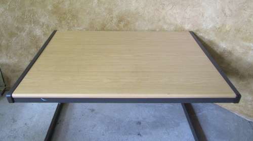 A FANTASTIC VINTAGE DESK - FOR THE OFFICE GARAGE OR USE IT FOR TABLE ON THE PATIO