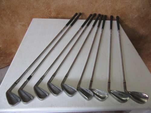 LYNEX MASTER 3,4,5,6,7,8,9,S,P GOLF CLUBS BID PER EACH