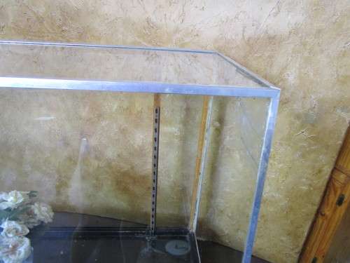 A FANTASTIC LARGE GLASS VINTAGE SHOP DISPLAY/SHOW CASE