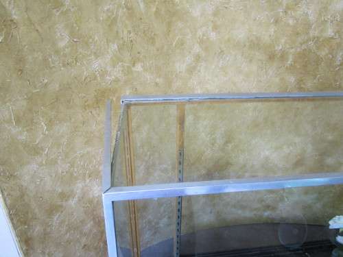 A FANTASTIC LARGE GLASS VINTAGE SHOP DISPLAY/SHOW CASE