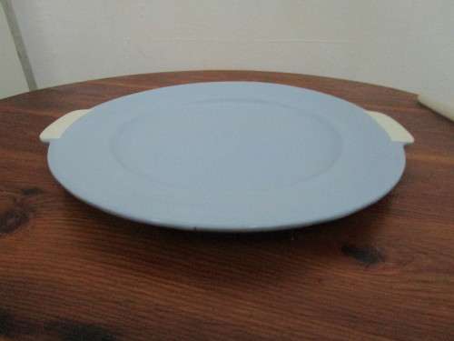 A stunning candy colored 50's Design Cake Plate Set by Villeroy & Boch Made in Germany.