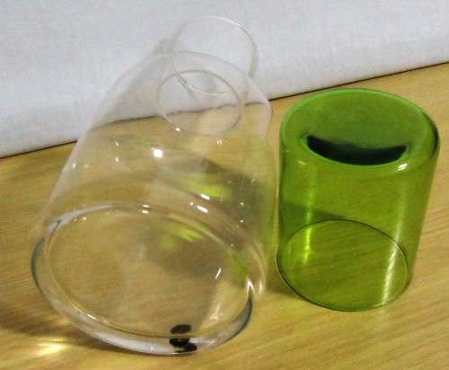 Art Deco Style Water Carafe & Drinking Glass,