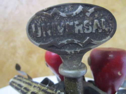 Vintage stamp holder carousel from the 50's The design and details are ornate - stamps included