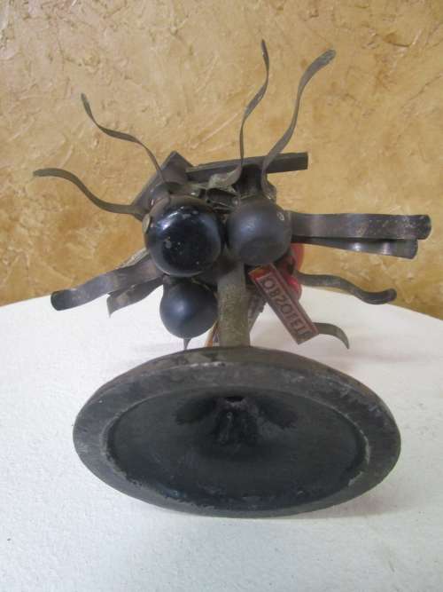 Vintage stamp holder carousel from the 50's The design and details are ornate - stamps included