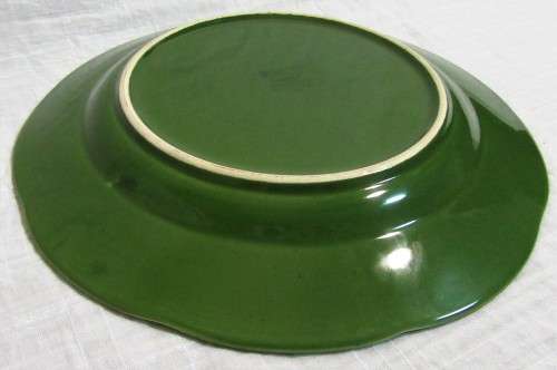 A STUNNING LIGHT GREAN SABATIER CANNES SERVING PLATE