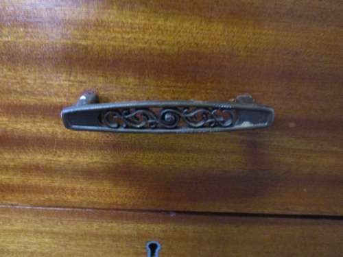 This 6 drawer Vintage piece can be used as a stunning small console for your television, or a buffet