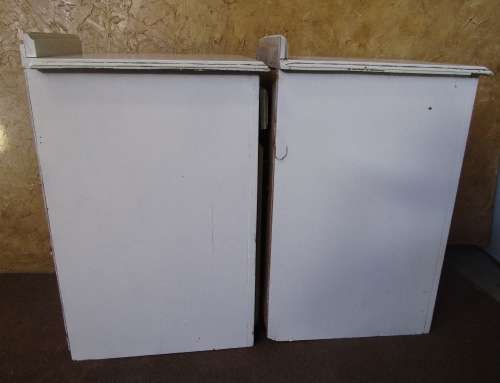 TWO FANTASTIC BEDSIDE CABINETS TRENDY CHABBY - FOR THAT COUNTRY COTTAGE FEEL - BID PER EACH