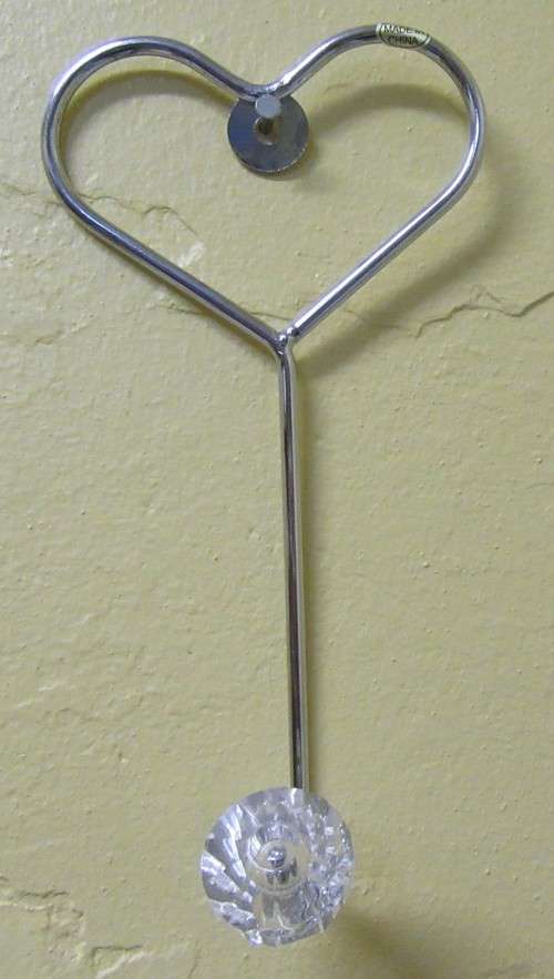 THREE MARVELOUS STAINLESS STEEL COUT HOOKS - WITH DIMANTE DETAIL - BID PER ECH