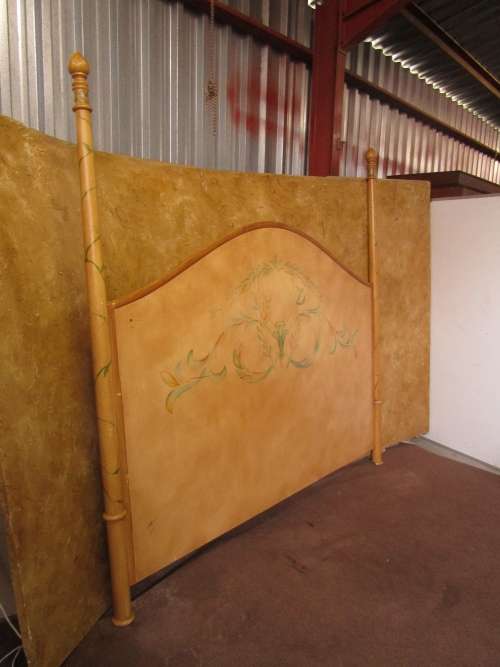 A MAGNIFICENT LARGE KING SIZE HEADBOARD THAT SURE WILL MAKE A STATEMENT